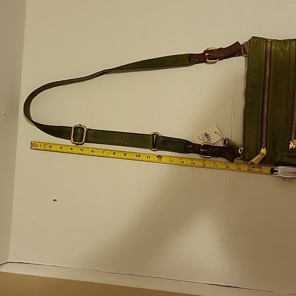 NWT: Leather Fossil Explorer Crossbody - Picture 11 of 16